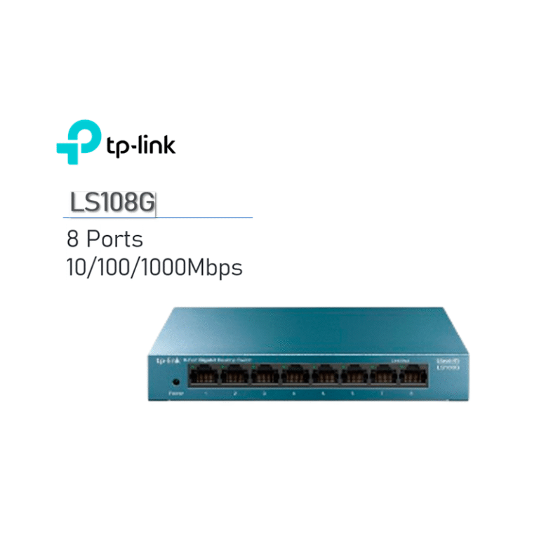 SWITCH TP-LINK 8PORT 10/ 100/ 1000 Mbps LS108G ACERO – COMPU-SISTEMAS ...
